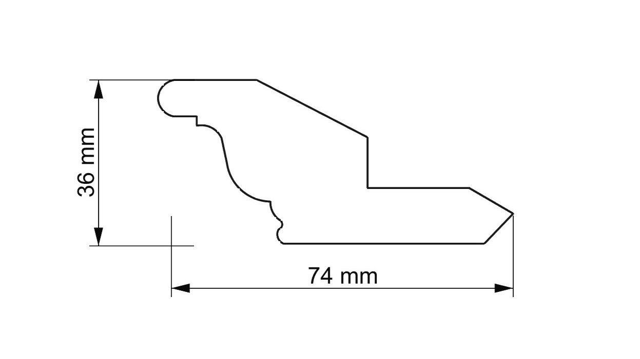 řez lištou GS55